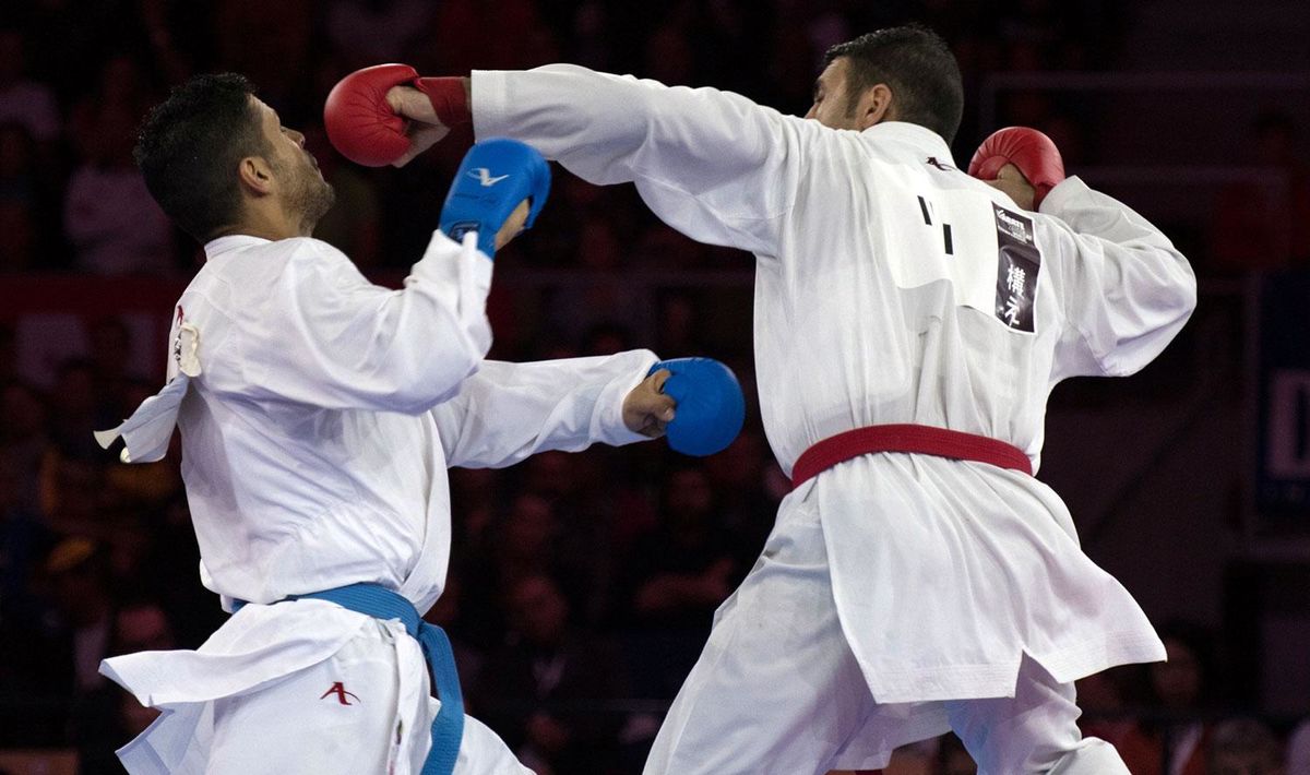 کاراته ایران بر سکوی نخست سومین مرحله لیگ جهانی امارات قرار گرفت