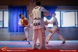 برگزاری تمرین مشترک تیم‌های ملی تکواندو مردان
