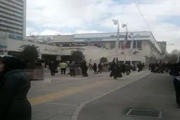 اولین فیلم از تخلیه مدارس بعد از زلزله مشهد