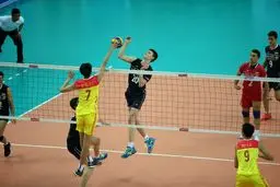 تیم والیبال جوانان با شکست برابر چین در مکان چهارم آسیا ایستاد