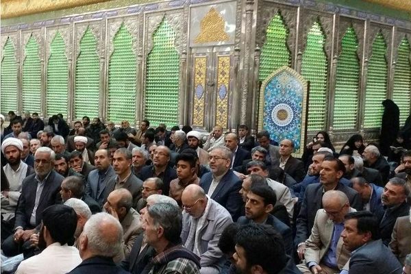 اعضای شورای مرکزی جبهه مردمی با آرمان‌های امام خمینی(ره) تجدید بیعت کردند