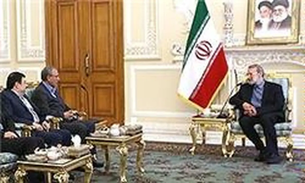 دیدار نوروزی رئیس مجلس با وزیر تعاون، کار و رفاه اجتماعی