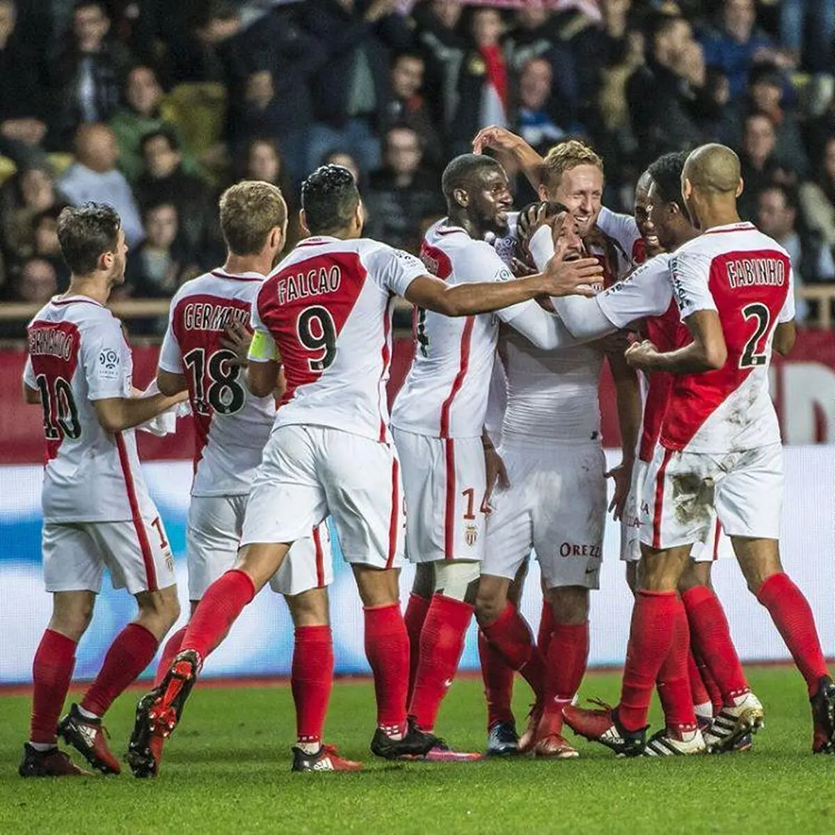 تداوم صدرنشینی موناکو با غلبه بر آنژه