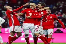 بایرن مونیخ، دورتموند را در هم کوبید