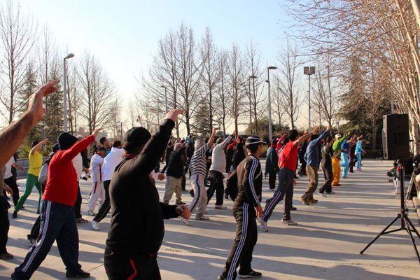 همایش بزرگ ورزش‌های همگانی در پارک لاله
