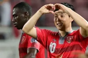 بازیکن کره‌ای لخویا بهترین بازیکن دیدار مقابل استقلال خوزستان شد