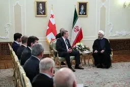 ایران از گسترش و تعمیق همکاری‌ها با گرجستان استقبال می‌کند/ خطوط ریلی ایران می‌تواند گرجستان را به خلیج فارس متصل کند