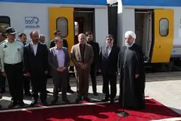 روحانی وارد قزوین شد