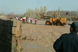 جسد ۱۰ قربانی سیل آذربایجان شرقی به پزشکی قانونی منتقل شد