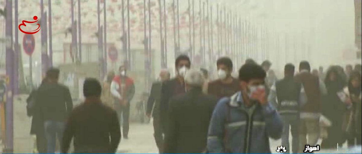 آلودگی ۲ برابر حد مجاز هوای خوزستان