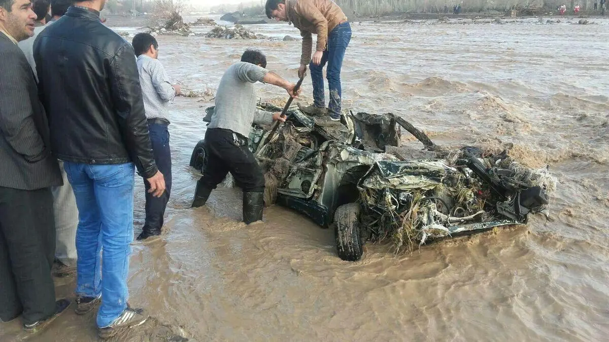 اسامی ۳۲ نفر از جانباختگان سیل آذربایجان شرقی و کردستان اعلام شد