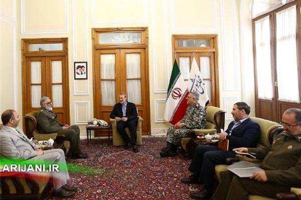 امیر پوردستان با رئیس مجلس دیدار و گفتگو کرد