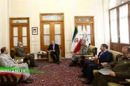 امیر پوردستان با رئیس مجلس دیدار و گفتگو کرد