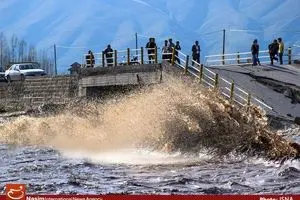 بارش ۲۵ فروردین آذربایجان شرقی در دو دهه اخیر بی‌سابقه بود‌