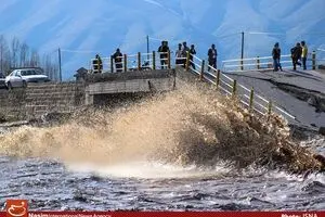 بارش ۲۵ فروردین آذربایجان شرقی در دو دهه اخیر بی‌سابقه بود‌