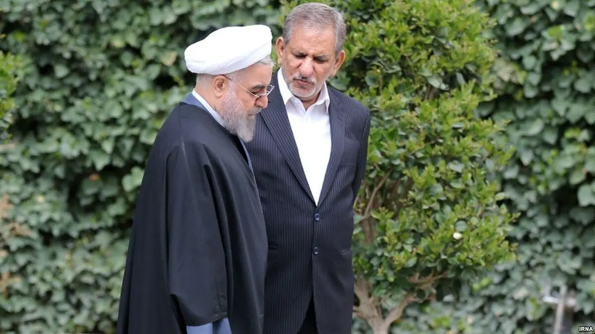 کاندیداتوری جهانگیری بازی سه سر باخت روحانی