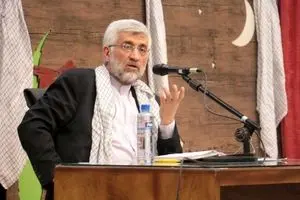 سعید جلیلی در حمایت از حجت‌الاسلام رئیسی سخنرانی می‌کند