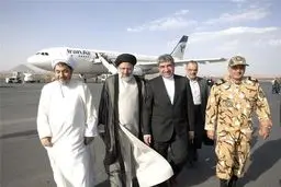 رئیسی وارد بیرجند شد