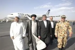 رئیسی وارد بیرجند شد