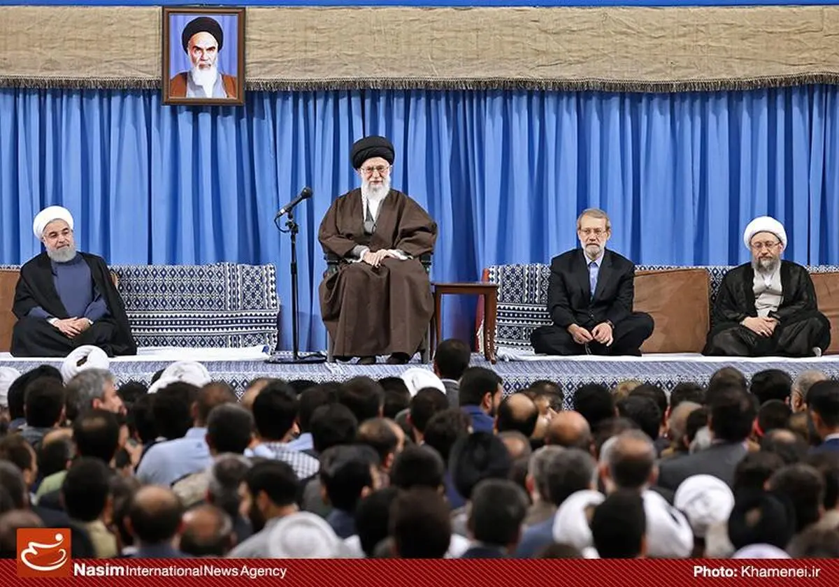 دیدار مسئولان نظام با رهبر معظم انقلاب