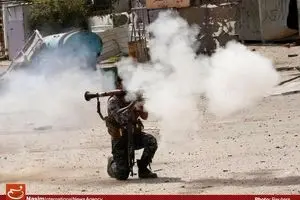 خط مقدم نبرد موصل