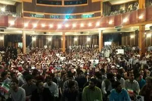 همایش مردمی حمایت از نامزد اصلح در حوزه هنری تهران آغاز شد