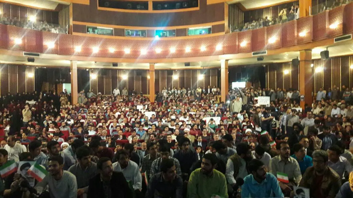 همایش مردمی حمایت از نامزد اصلح در حوزه هنری تهران آغاز شد