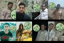 جواز دفن برای ۹ شهید مرزبانی سیستان و بلوچستان صادر شد