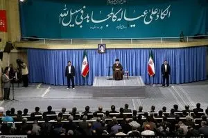 جمعی از کارگران سراسر کشور با رهبر انقلاب دیدار کردند + تصاویر