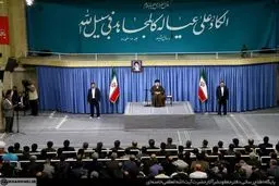 جمعی از کارگران سراسر کشور با رهبر انقلاب دیدار کردند + تصاویر