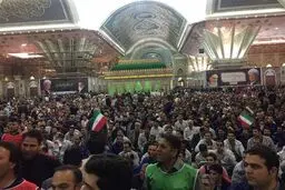 اعتراض شدید کارگران سخنرانی روحانی را مختل کرد