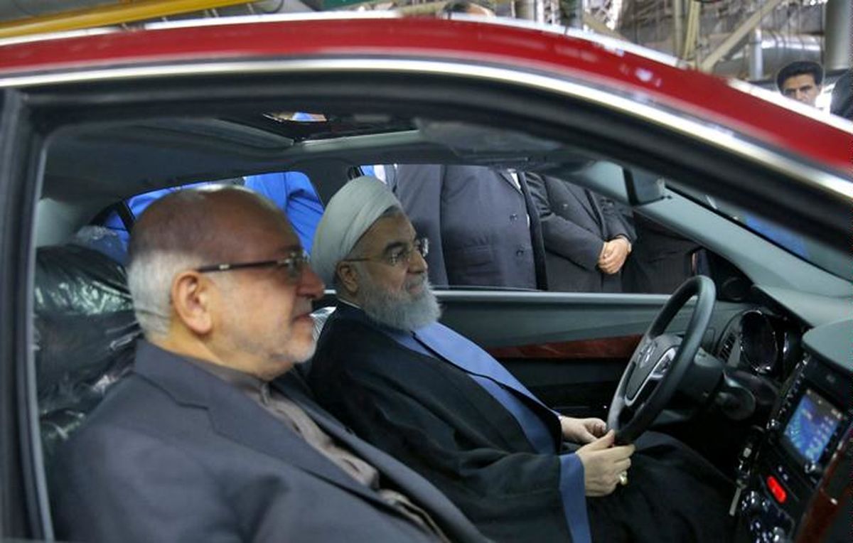 یک مقام آگاه در ایران خودرو: روحانی خط تولید پژو ۲۰۰۸ را تبلیغاتی افتتاح کرد!/ تولید پژو ۲۰۰۸ هنوز شروع نشده