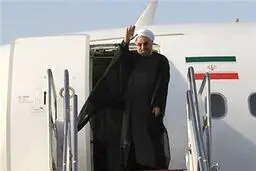 روحانی وارد استان گلستان شد