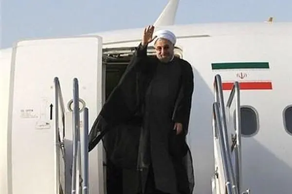 روحانی وارد استان گلستان شد