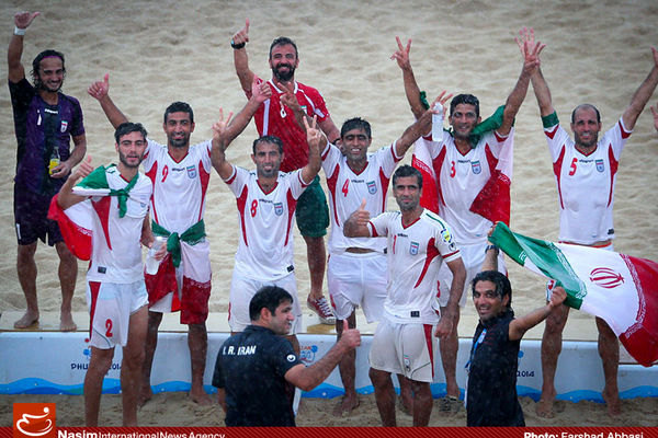 تمجید فیفا و AFC از تیم‌ ملی فوتبال ساحلی ایران