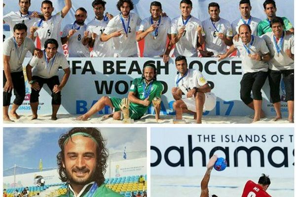 روحانی کسب مقام سوم تیم فوتبال ساحلی در مسابقات جهانی را تبریک گفت