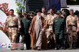 مراسم دانش‌آموختگی دانشجویان دانشگاه امام حسین(ع) با حضور رهبر معظم انقلاب