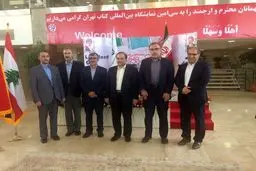 بازدید محمدرضا مخبر دزفولی از نمایشگاه کتاب تهران