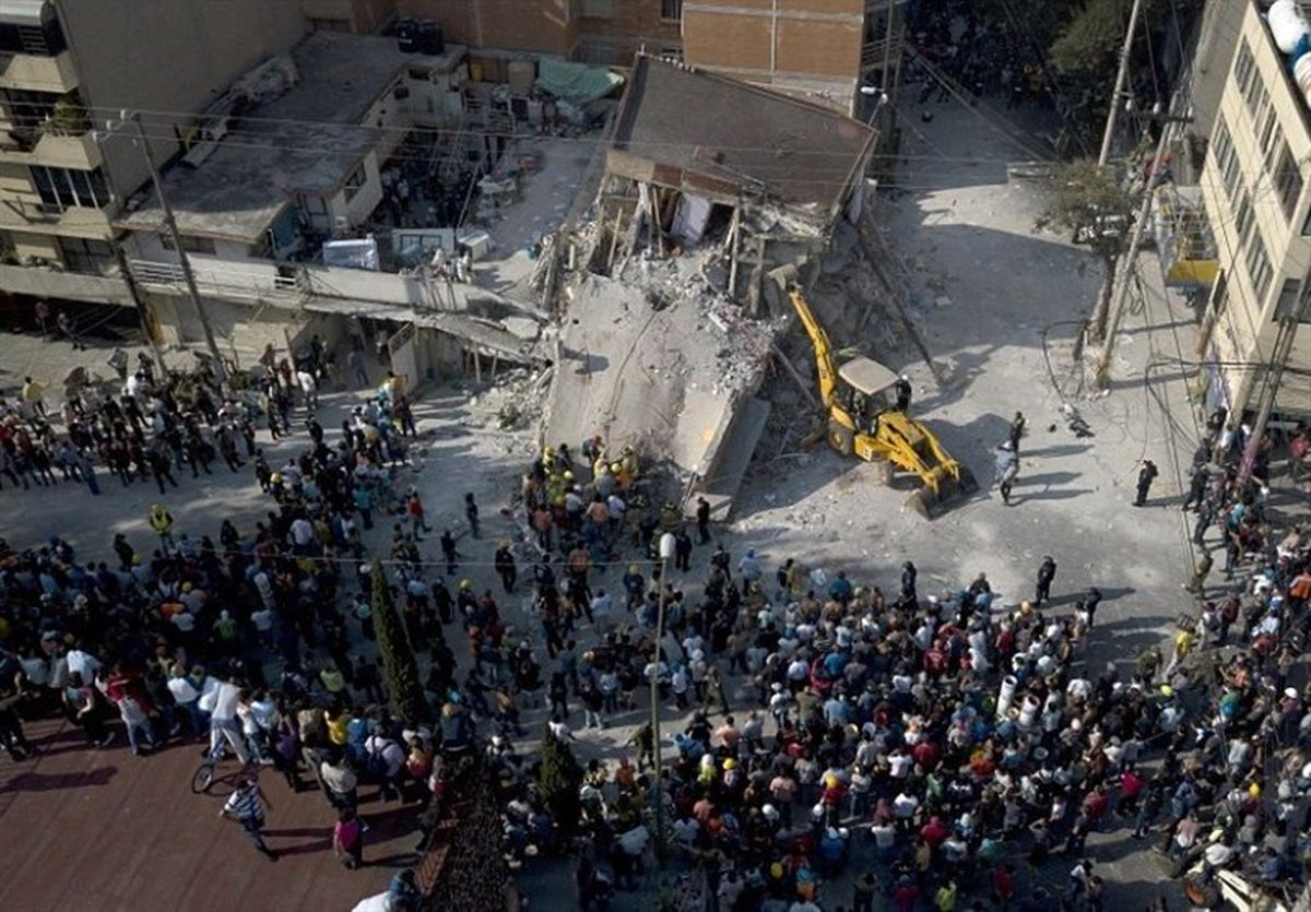 زلزله مکزیک جان ۱۴۹ نفر را گرفت+تصاویر
