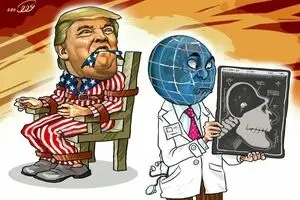 عکس مغزی از ترامپ