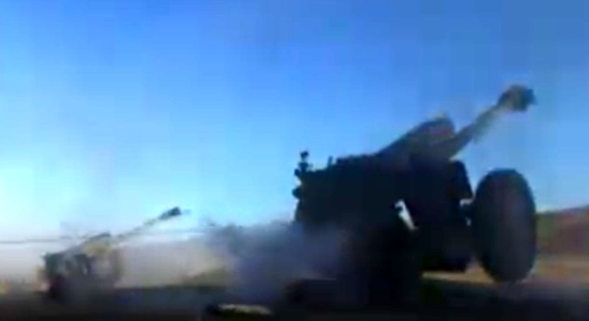 حضور قدرتمند "تانک تی ۷۲"نیروی زمینی سپاه در رزمایش محرم/آتش پرحجم یگان‌های توپخانه نزسا + تصاویر