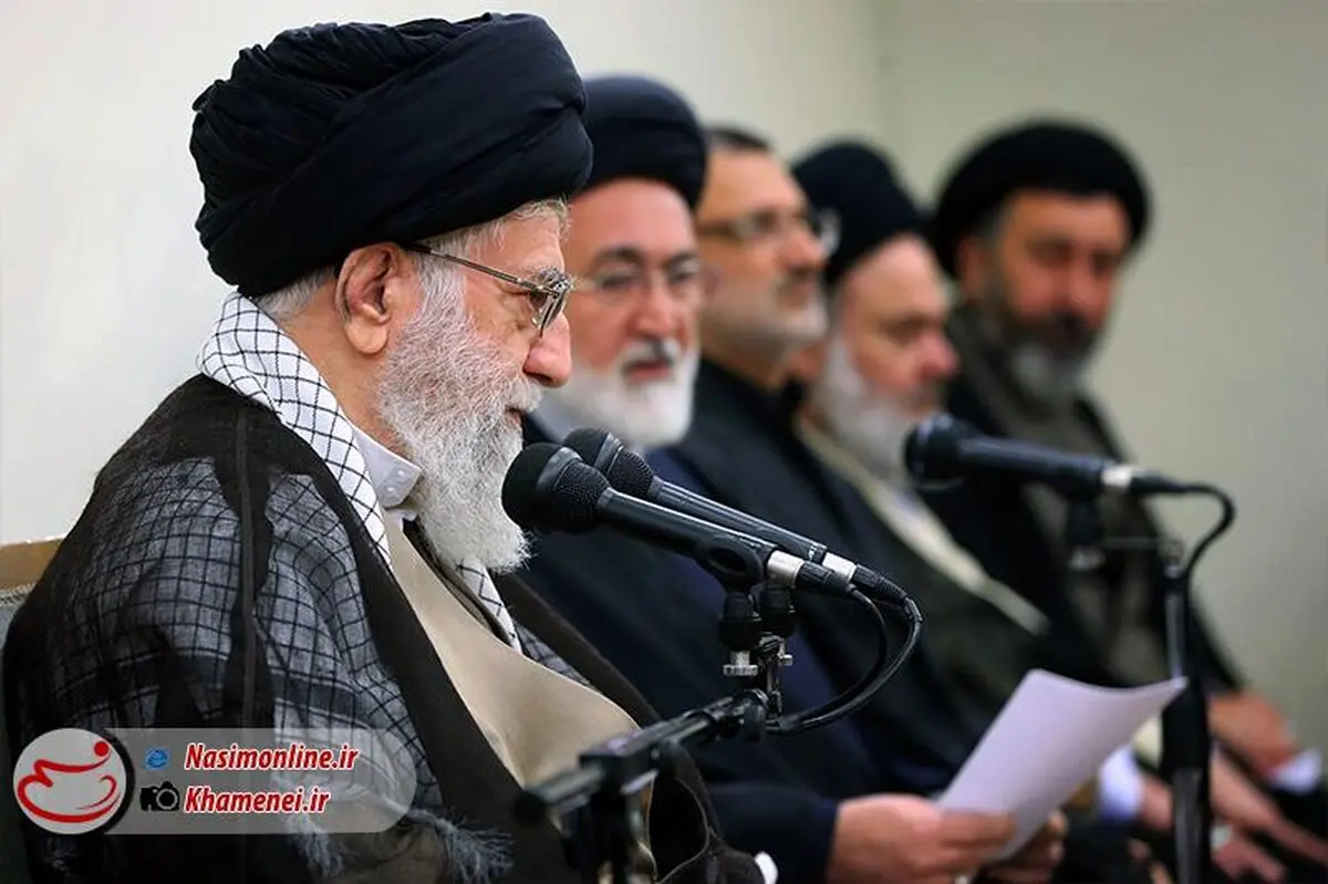 دیدار مسئولان و دست‌اندرکاران حج با رهبر معظم انقلاب