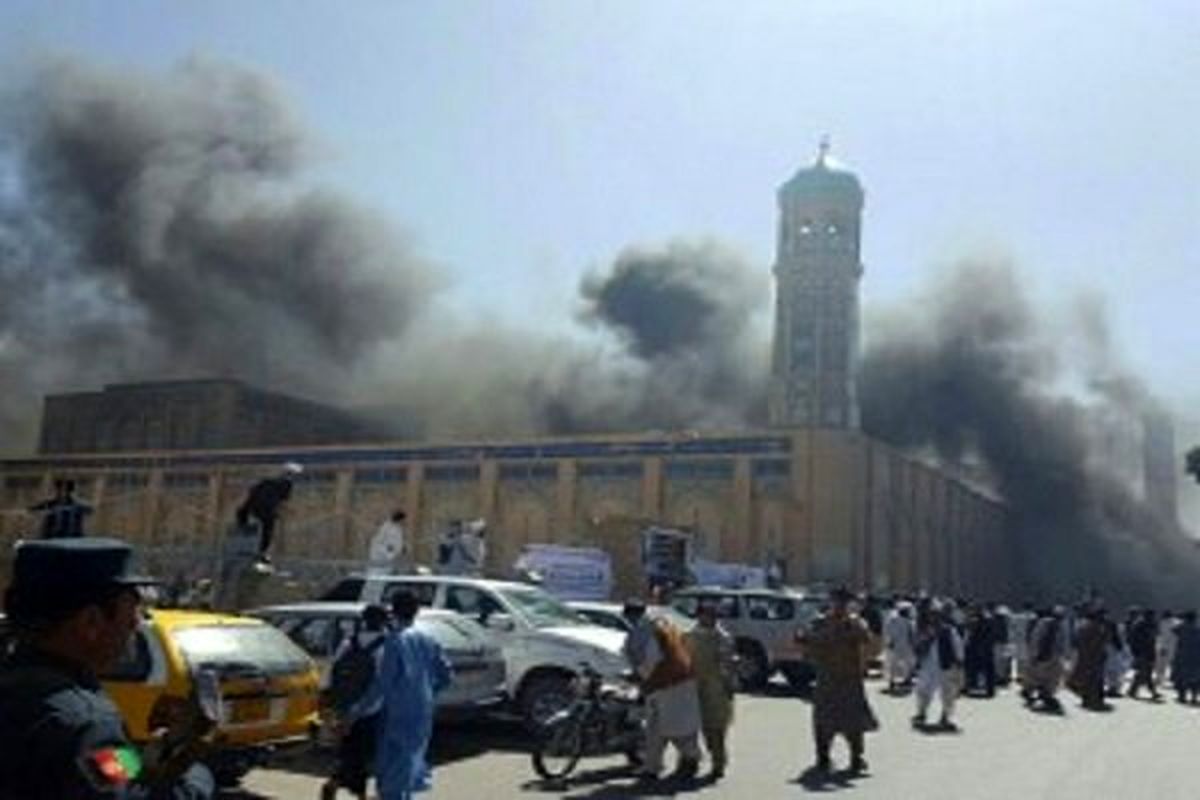 ۴۰ کشته بر اثر حمله انتحاری در قندهار افغانستان