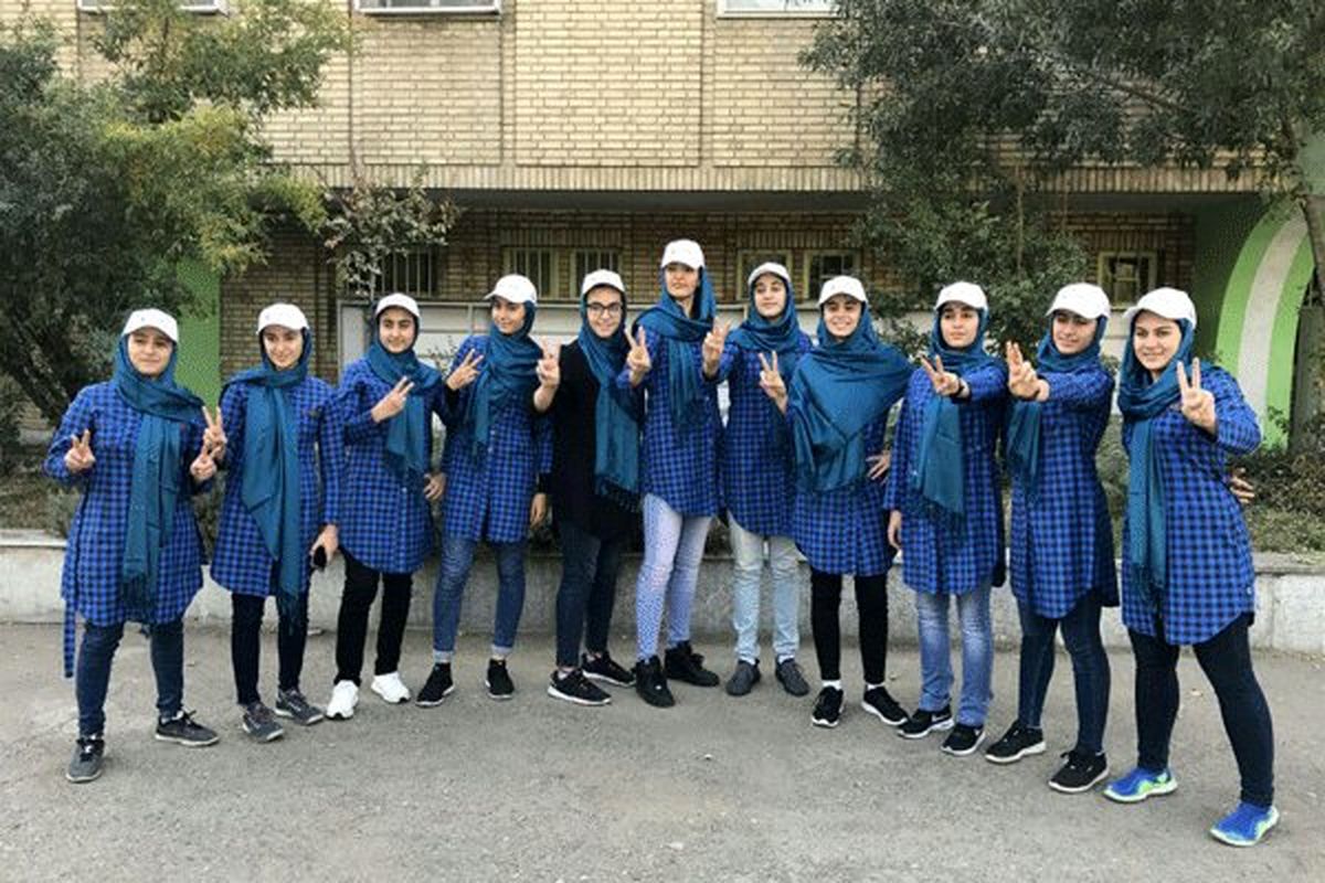 پیروزی تیم بسکتبال دختران ایران برابر نپال