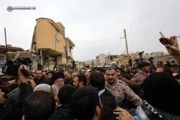 سفر رهبرانقلاب به مناطق زلزله‌زده کرمانشاه