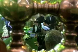 رئیس‌جمهور منتخب با آرمان‌های امام راحل تجدید میثاق کرد + تصاویر