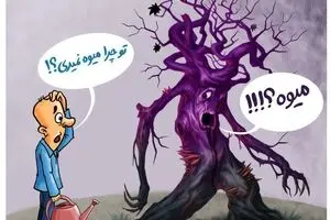 پس چرا میوه نمی‌دهد؟