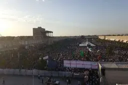 خروش مردم نصف جهان برای رئیسی