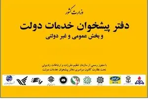 قطع تمام سرویس‌های دفاتر پیشخوان دولت در سراسر کشور