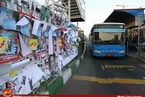 جمع آوری بیش از ۵۰ تُن پسماند کاغذی ناشی از تبلیغات انتخاباتی